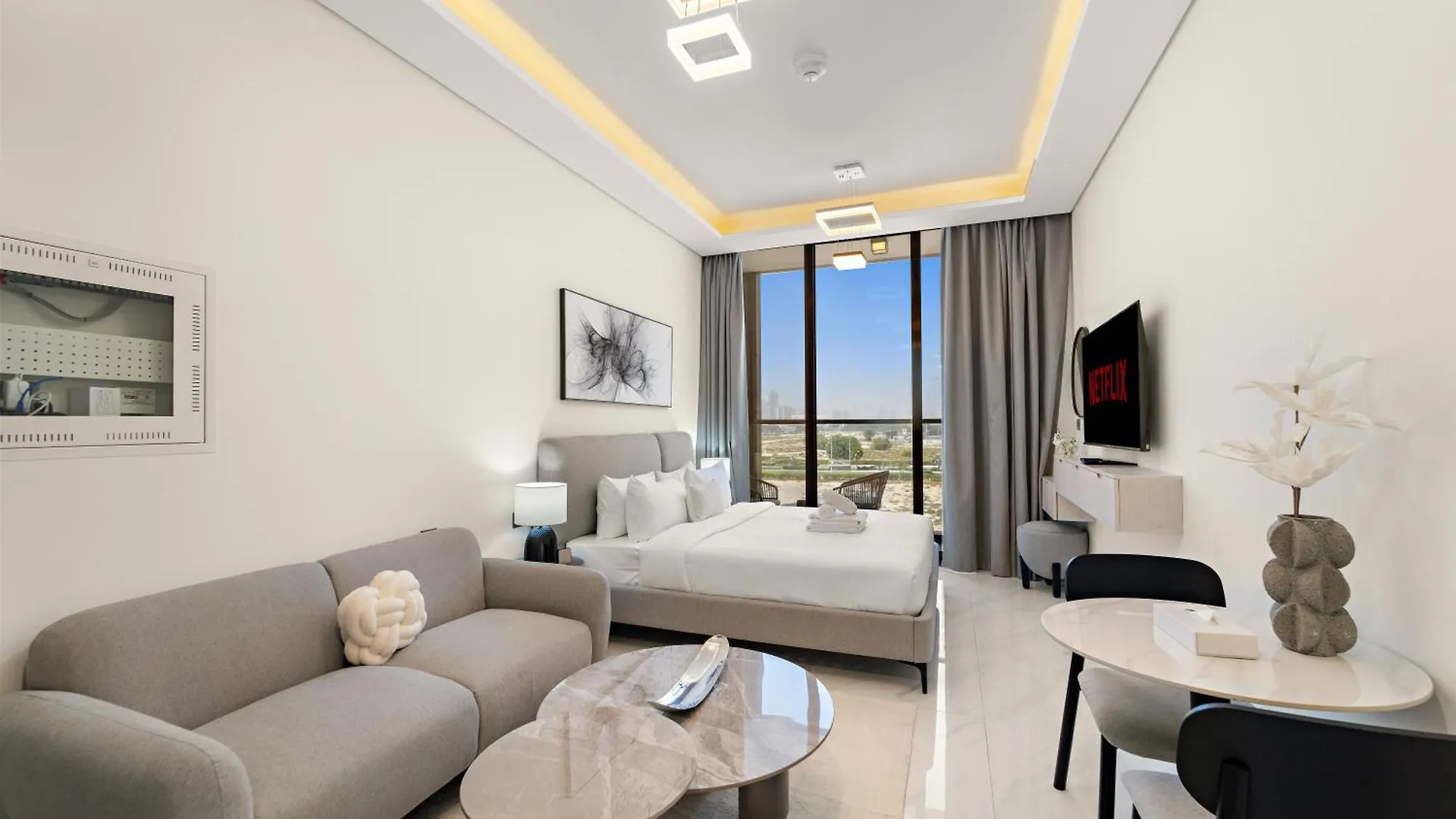 Modern Apt With Pool, Gym, Mini Golf, Playground 迪拜